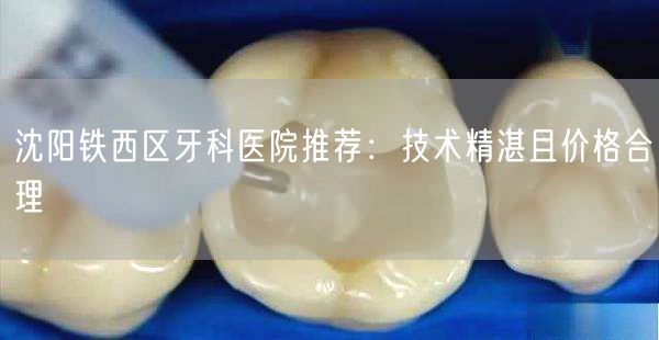 沈阳铁西区牙科医院推荐：技术精湛且价格合理