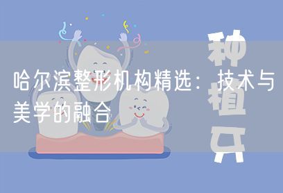 哈尔滨整形机构精选：技术与美学的融合