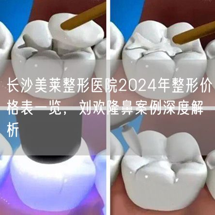 长沙美莱整形医院2024年整形价格表一览，刘欢隆鼻案例深度解析