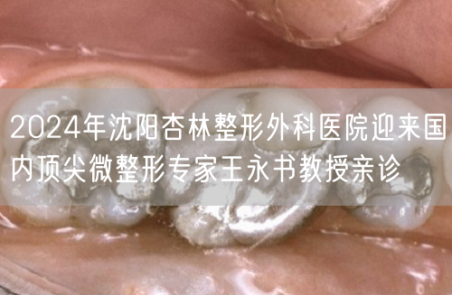 2024年沈阳杏林整形外科医院迎来国内顶尖微整形专家王永书教授亲诊