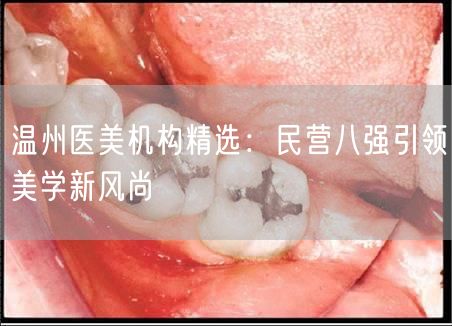 温州医美机构精选：民营八强引领美学新风尚
