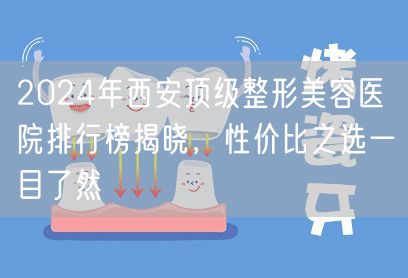 2024年西安顶级整形美容医院排行榜揭晓，性价比之选一目了然