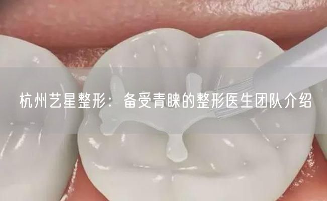 杭州艺星整形：备受青睐的整形医生团队介绍
